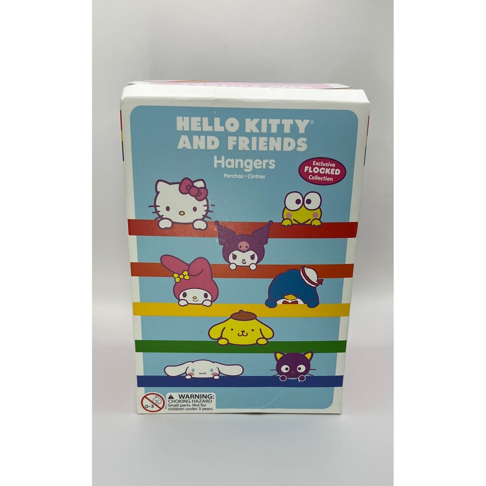 Sanrio Hello Kitty and Friends Flocked Hangers Blind Box Mystery Clip